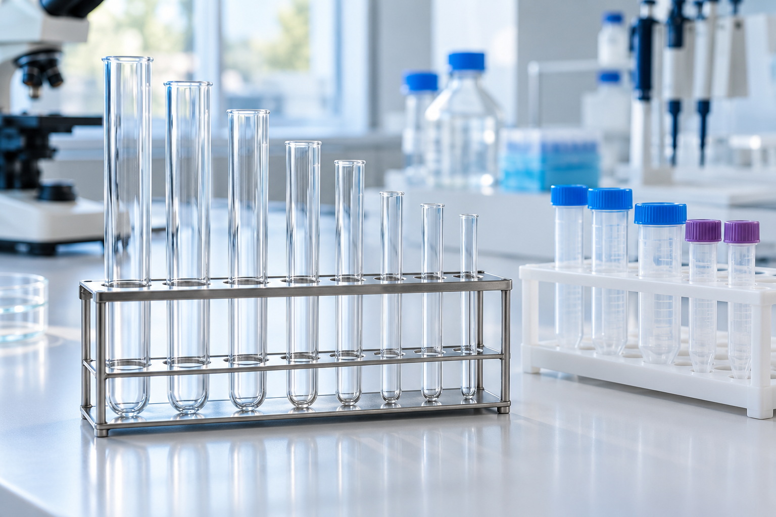 Laboratory Test Tubes: Types, Uses and Choosing the Right Size - B&M ...